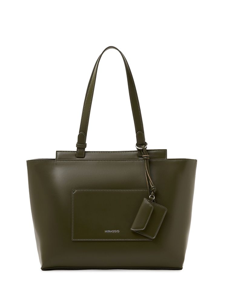 MIRAGGIO Olive Jennifer 14 Inch Laptop Tote Bag (Large)-picture-10