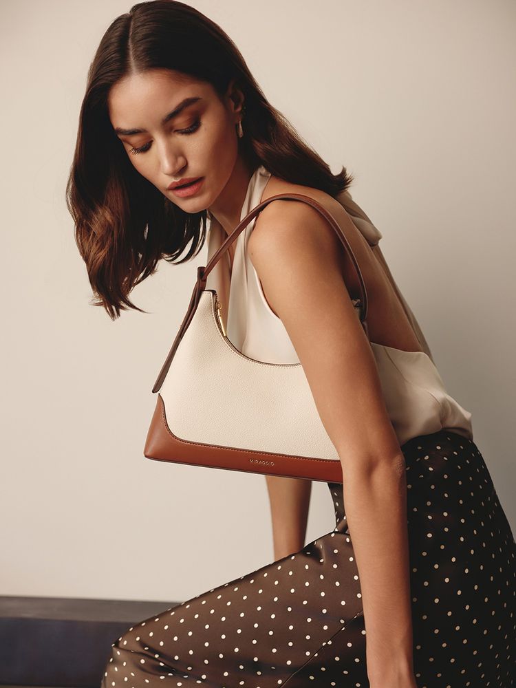 MIRAGGIO Jolene Shoulder Bag-Ivory (Medium)-image-47