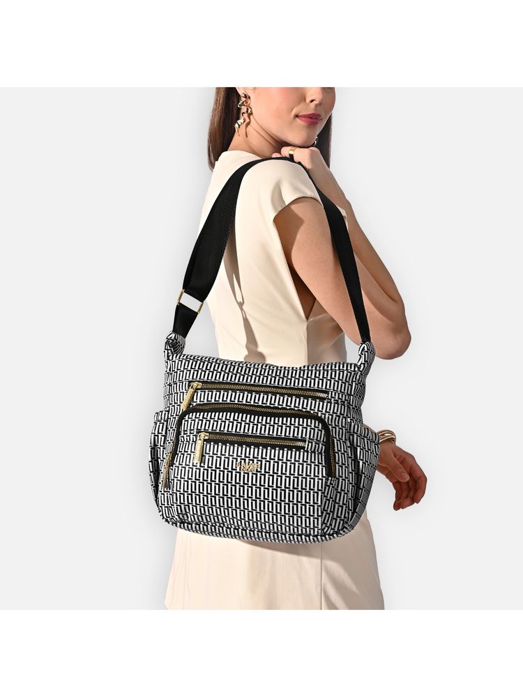 Lavie Luxe Women's Zylo Sling Bag (Black) (L)-picture-15