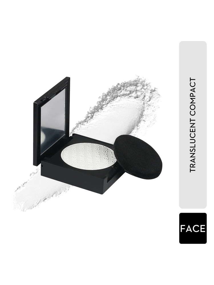 SUGAR Powder Play Translucent Compact | Matte Finish & Smooth Application | Long Lasting-picture-10