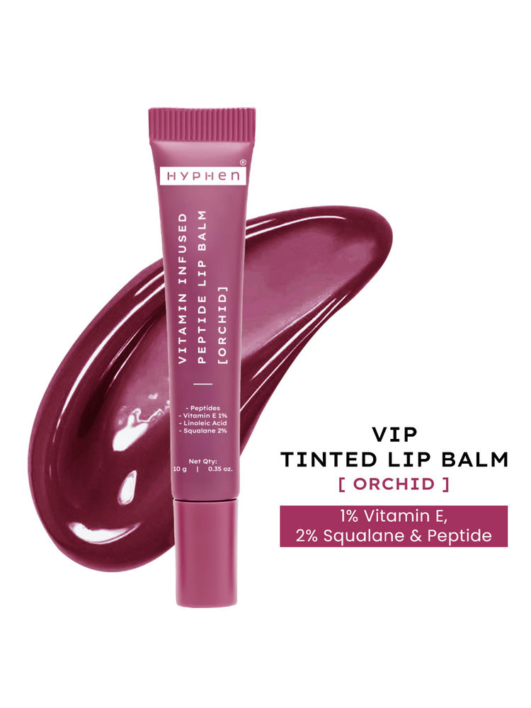 Hyphen Tinted Brightens Dark & Dry Lips Balm - Orchid