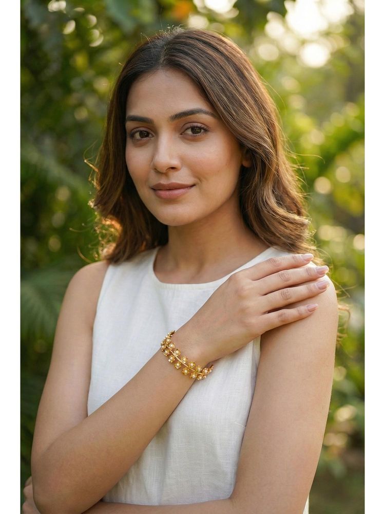 Mitali Jain Gulistan Pearl Cuff-image-28