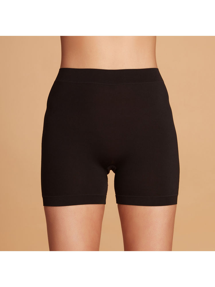 Nykd by Nykaa Anti Chafe Shorts - Nyp357- Black-picture-18