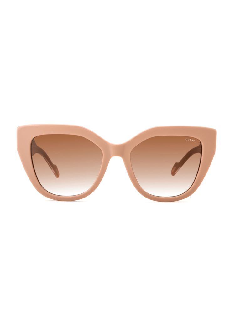 guess fashion Guess Women UV Protected Full Rim Beige Lens Butterfly Sunglasses (53)-picture-12