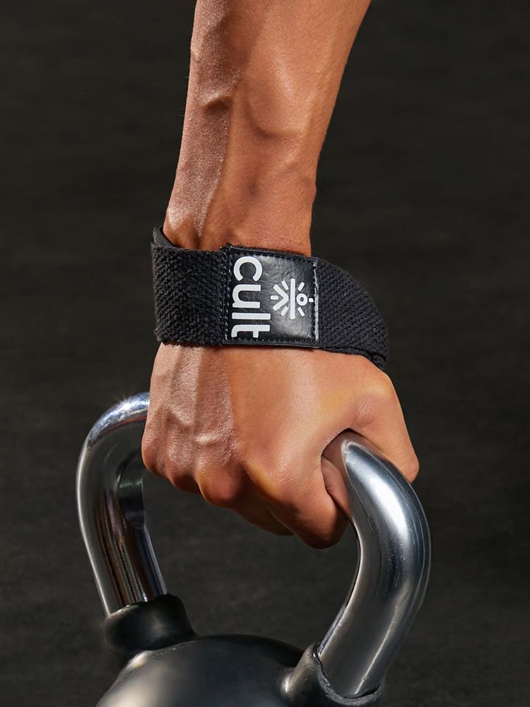 CULT Unisex Neo Weightlifting Wrist Wrap - Black-image-45