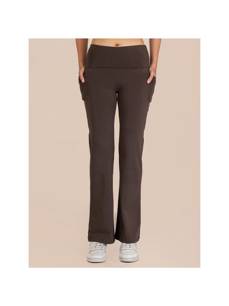 Nite Flite Women's Yoga Pants - Espresso Brown-picture-16