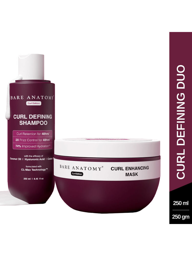 Bare Anatomy Curl Defining Shampoo + Curl Defining Mask-image-27