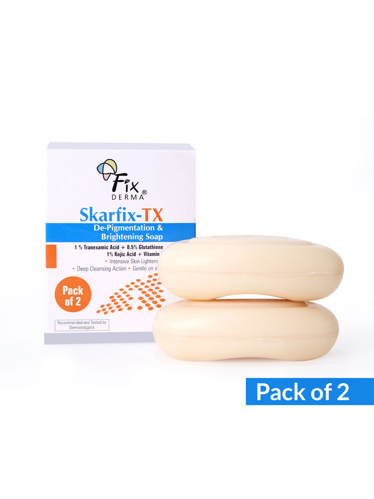 Fixderma Skarfix Tx De Pigmentation & Brightening Soap, Bath Soap - Pack Of 2-image-44