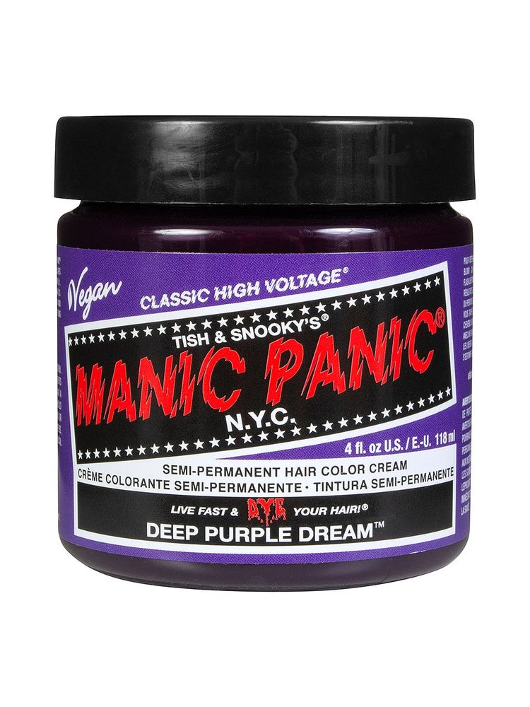 Manic Panic Deep Purple Hair Color Creame Dream Classic-picture-20