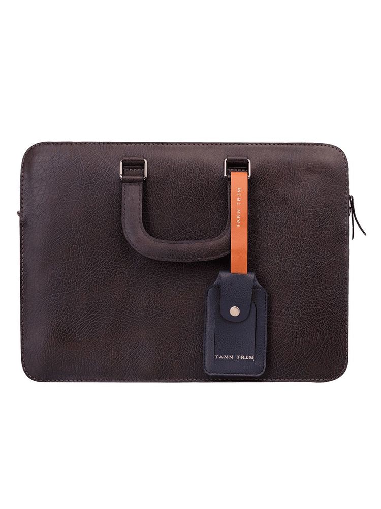 Tann Trim Luggage Tag: Blue & Orange-picture-20