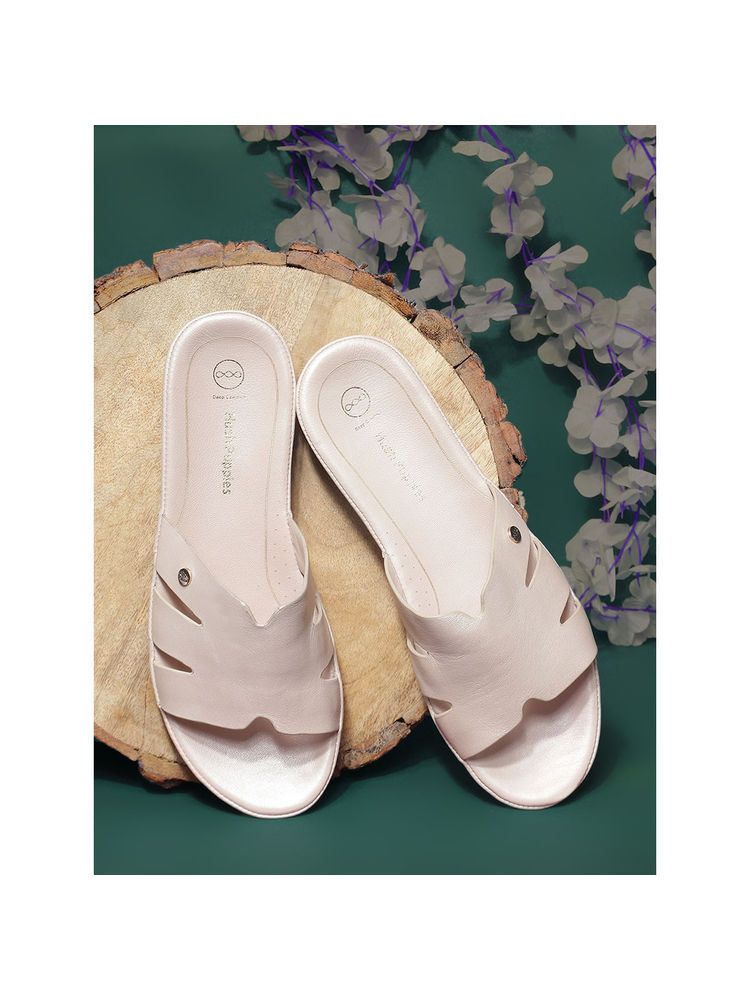 Hush Puppies Women Beige Slip-On Flats-image-26