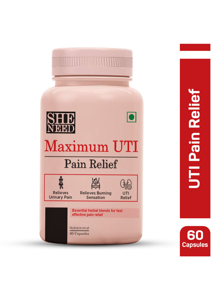 SheNeed Maximum UTI Pain Relief