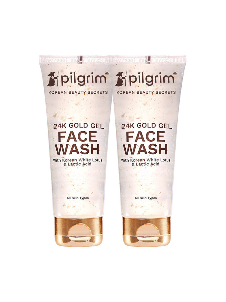 Pilgrim 24K Gold Gel Face Wash - Pack Of 2-picture-21