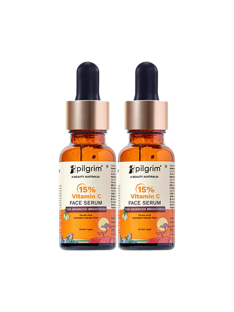 Pilgrim 15% Vitamin C Face Serum For Advanced Brightness - Pack Of 2-picture-8