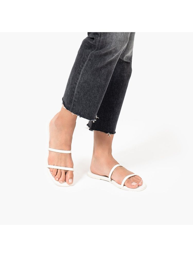IRUSSH Memory Foam Genelia Off White Flats-picture-19