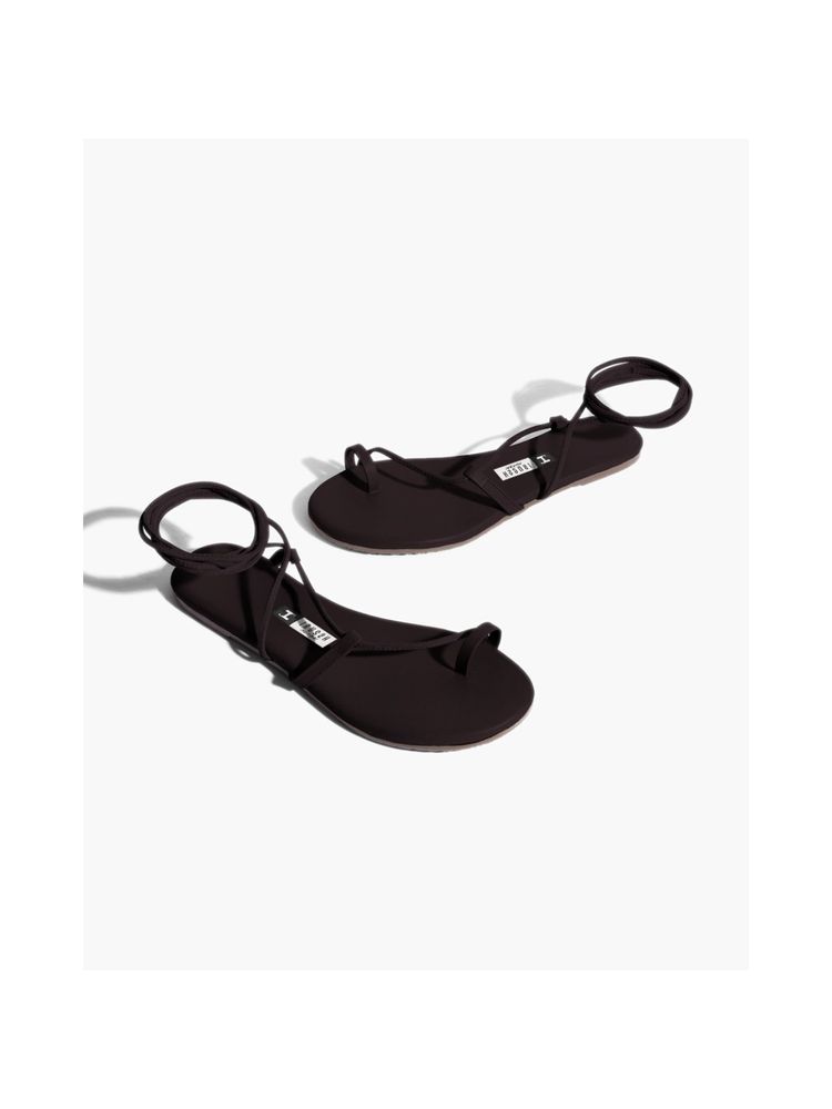 IRUSSH Memory Foam Joohee Black Flat Sandals-picture-41