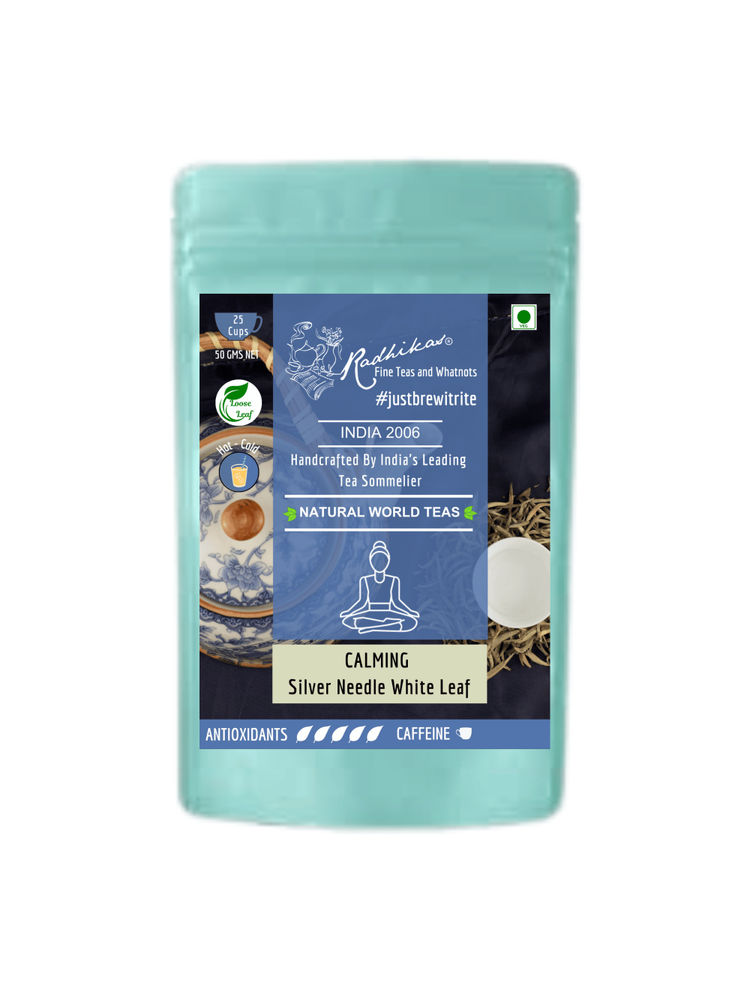 Radhikas Calming Silver Needle White Leaf - A Calming Luxury Tea For Serenity-picture-16