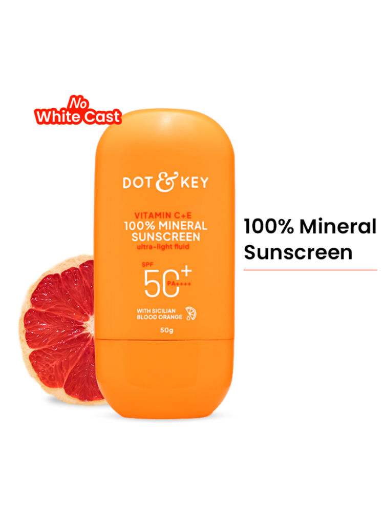 Dot & Key Vitamin C + E 100% Mineral Sunscreen SPF 50+ PA++++-image-30