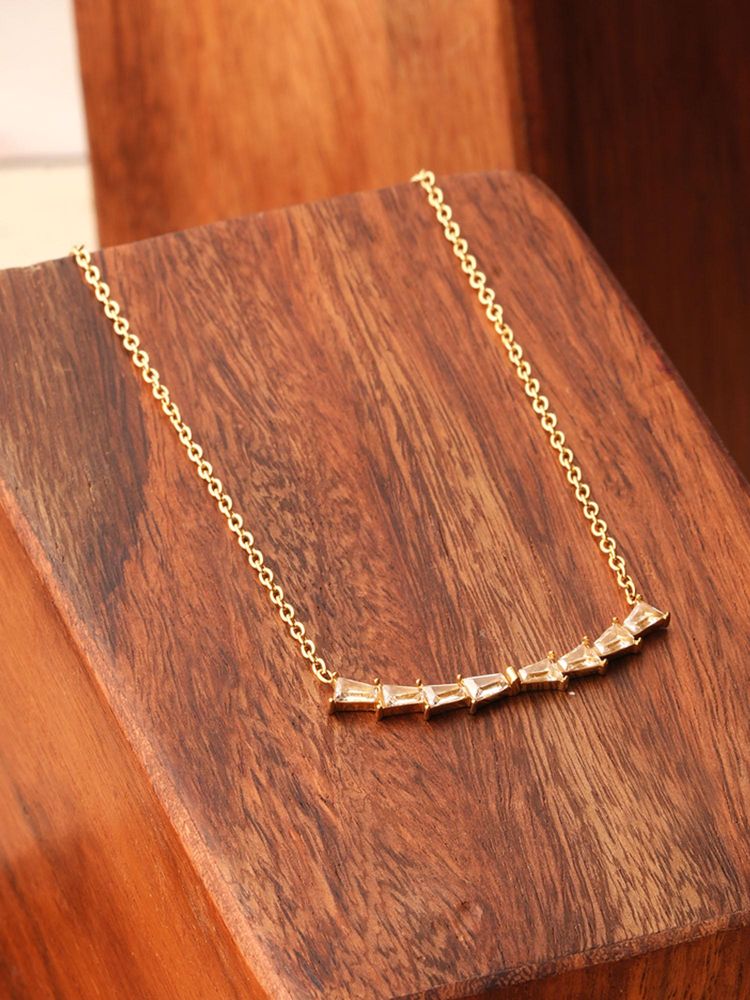 Palmonas Twilight Drop Minimal Necklace-image-44