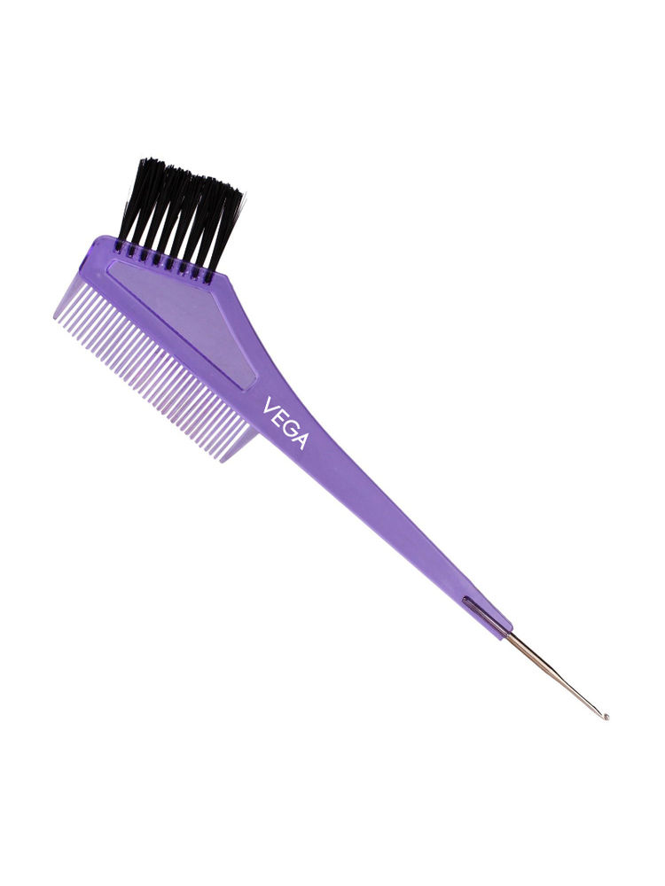 VEGA Regular Comb with Dye Brush (1293 N) (Colour May Vary)-image-34