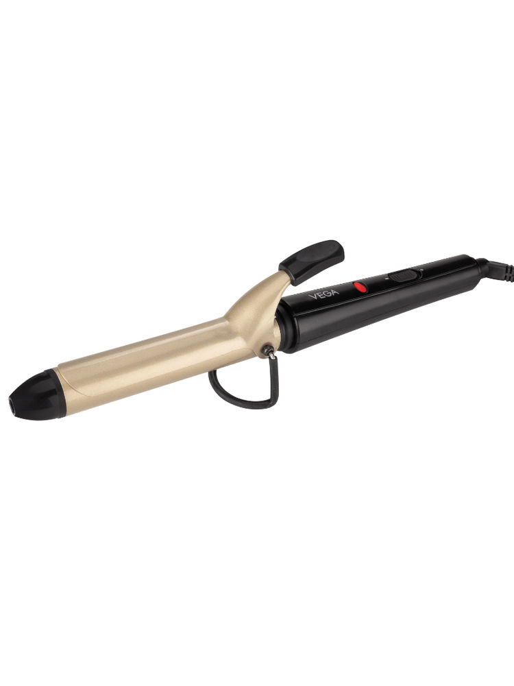 VEGA Ease Curl Hair Curler for Women with 25mm Ceramic Barrel for Effortless Hair Styling (VHCH-02)