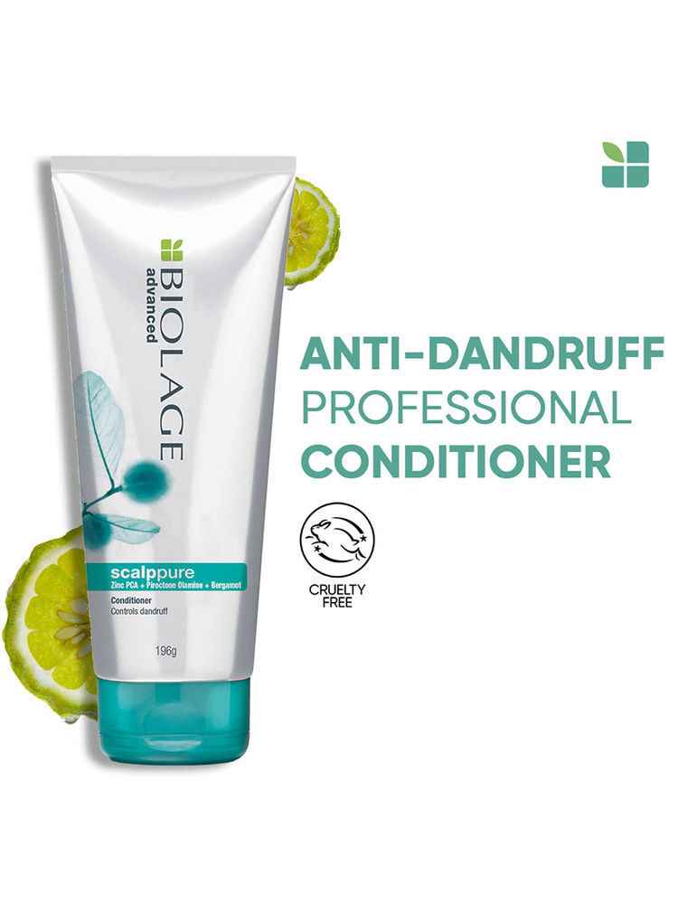 Matrix Biolage Scalppure Professional Anti-Dandruff Conditioner, Removes Visible Flakes in 1st WASH-picture-12
