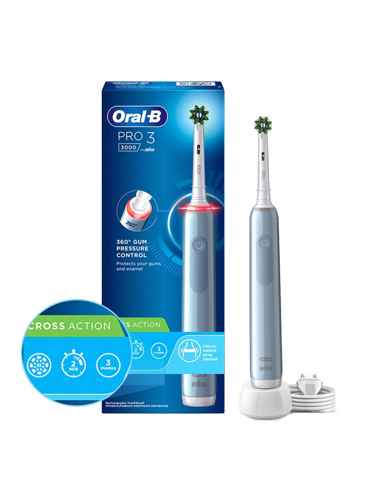 Oral-B Pro 3 (3000N) Cross Action Electric Rechargeable Toothbrush