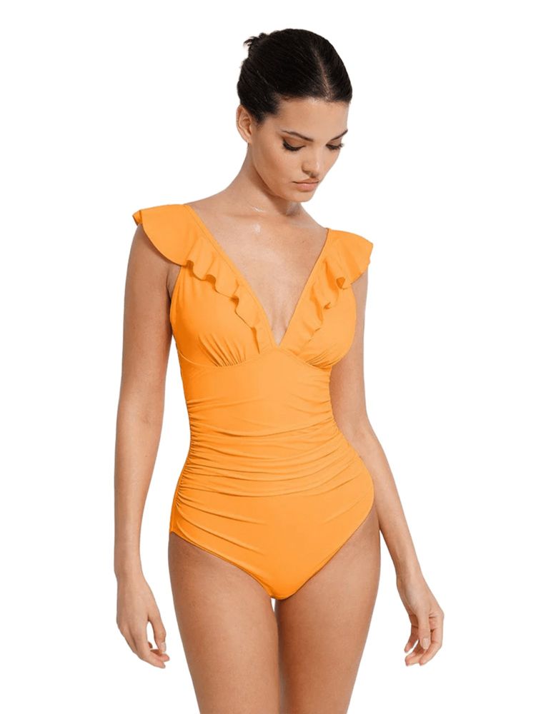 shop the edit Women V-Neck Shapewear Swimwear-picture-2