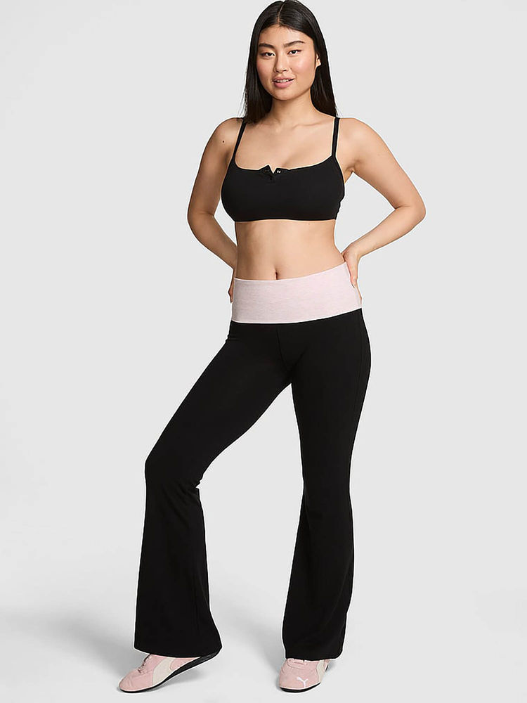 victoria's secret intimates Victoria's Secret Black Modal Regular Sports Leggings-picture-23
