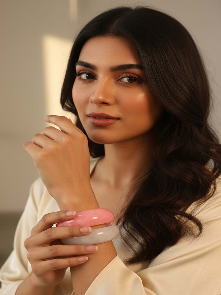 Vogue Panash White Other Contemporary Bangles (Pack of 2)-picture-17