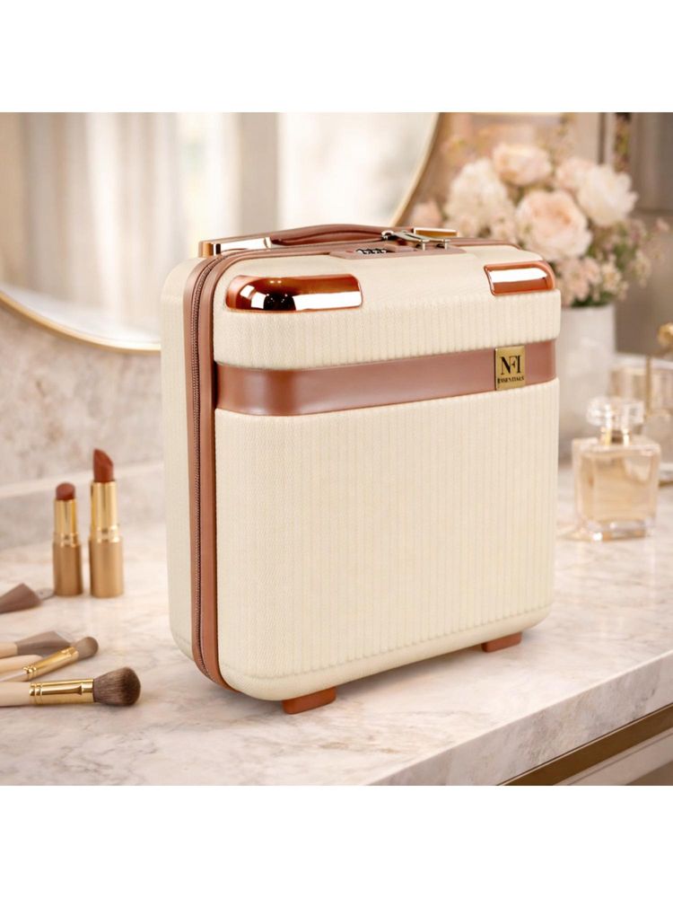 NFI Essentials Cream Vanity Make Up Organiser Women-picture-18