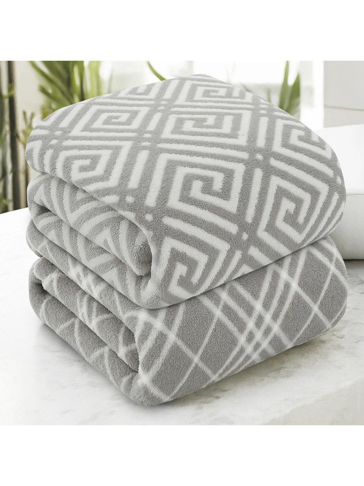 Story@Home Grey Microfiber 500 Gsm Bath Towel (Pack of 2) (XL)-picture-27