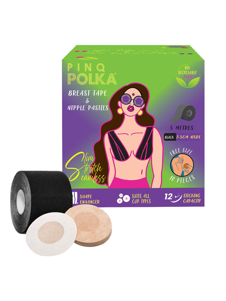 PINQ POLKA Breast Lift Tape X Nipple Pasties-image-31
