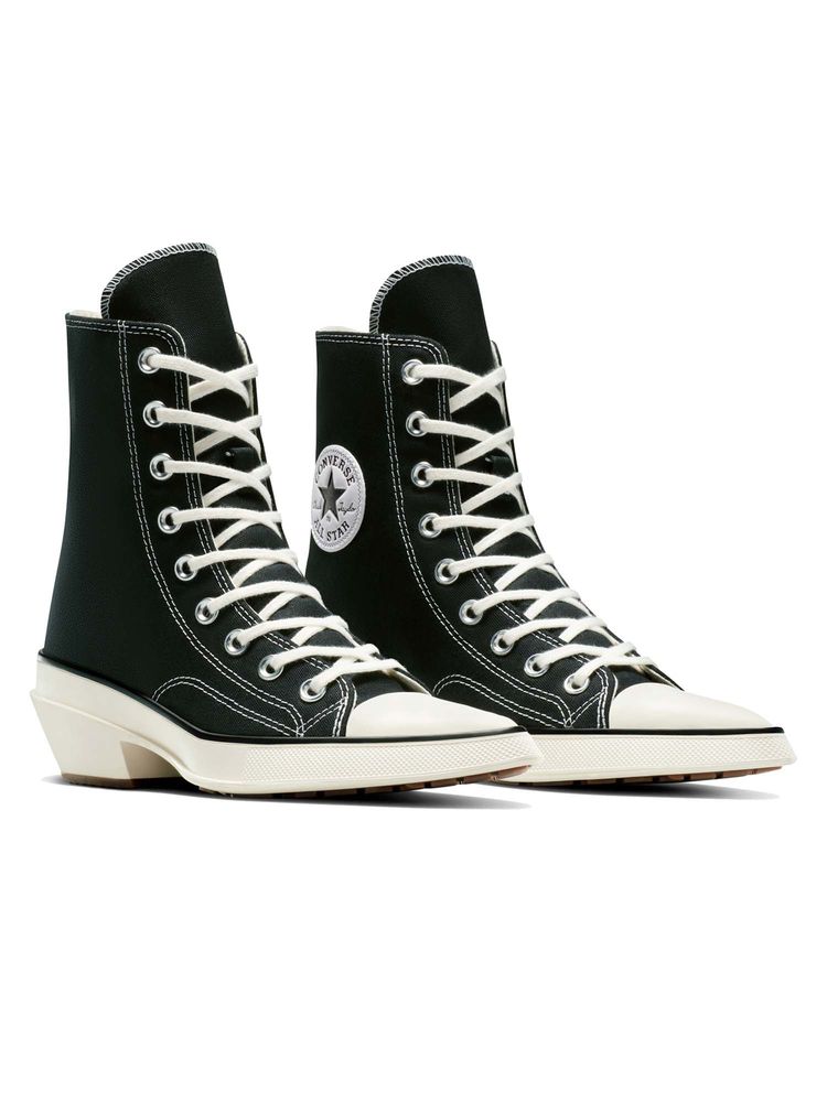 Converse Women Chuck 70 De Luxe Pointed High Top Black Sneakers-picture-37