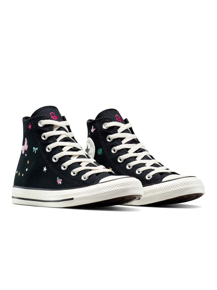 Converse Unisex Chuck Taylor All Star Doodles High Top Black Sneakers-picture-16