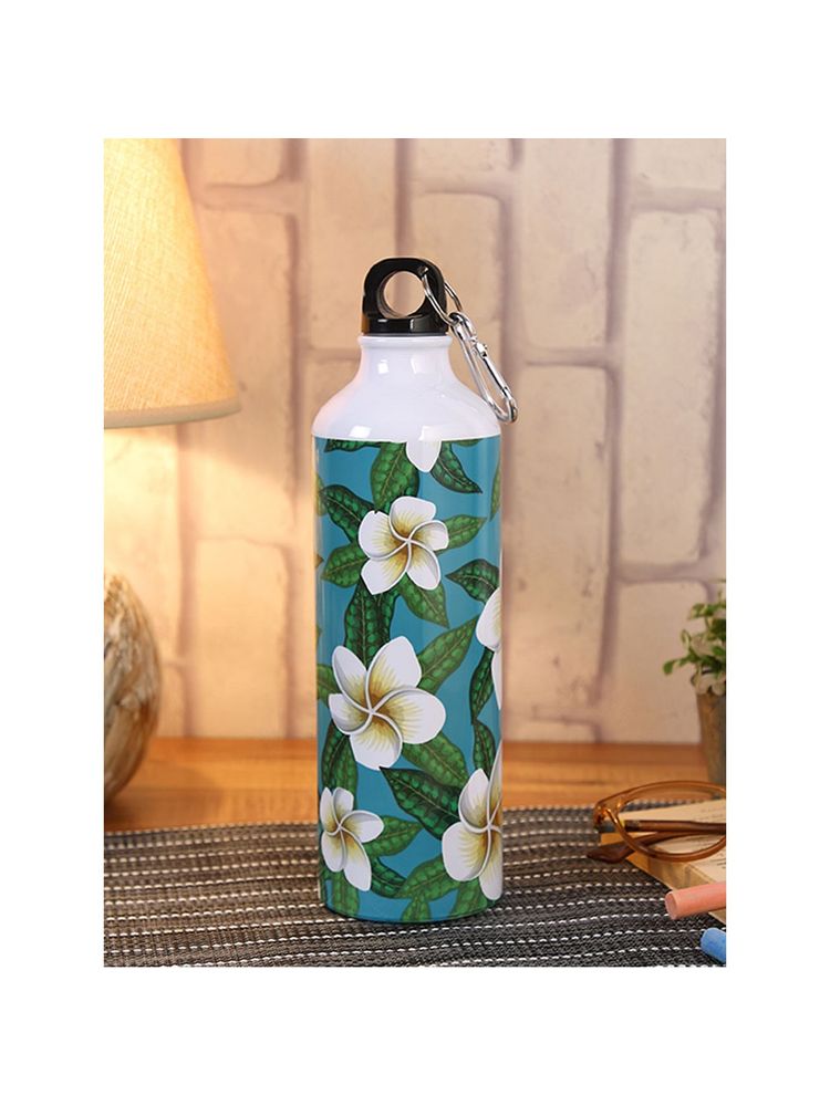 PENTADECO Beautiful Printed Floral Design Sipper Water Bottle Aluminium 750 Ml-image-33