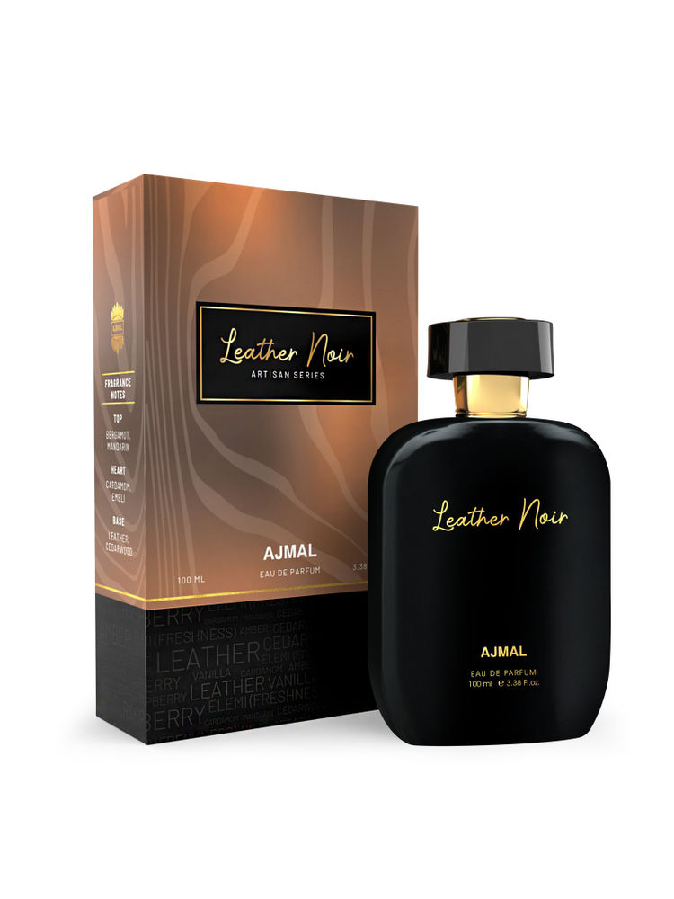 Ajmal India Artisan Leather Noir Exquisite Handpicked Luxury Perfume For Men