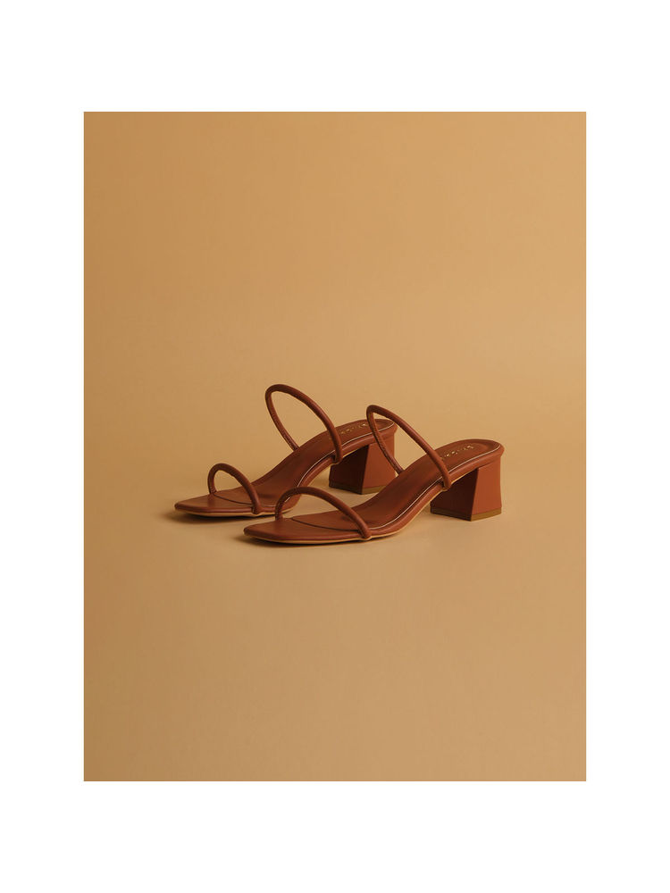 Eridani Aster Tan Block Heels-image-4