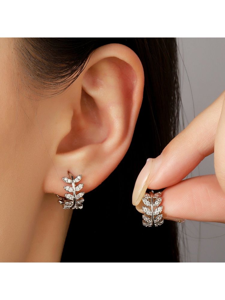 Salty Women Anwen Floral Crystal Hoop Earrings-image-40