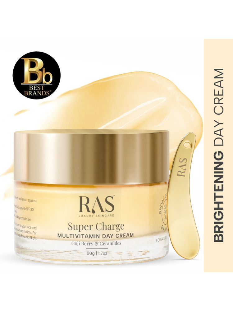 RAS Luxury Oils Super Charge Multivitamin Day Cream SPF 30 Infused With Ceramides & Goji Berry-image-13