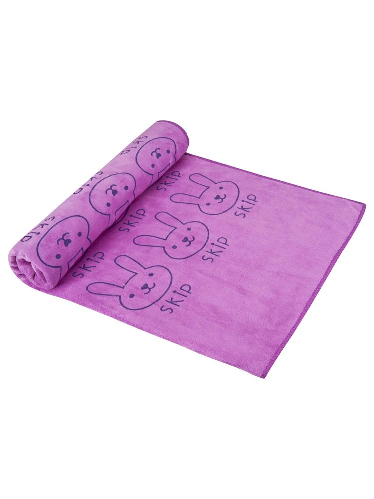 Black Gold Microfiber Premium Bath Towels 400 Gsm Purple (L)-picture-47