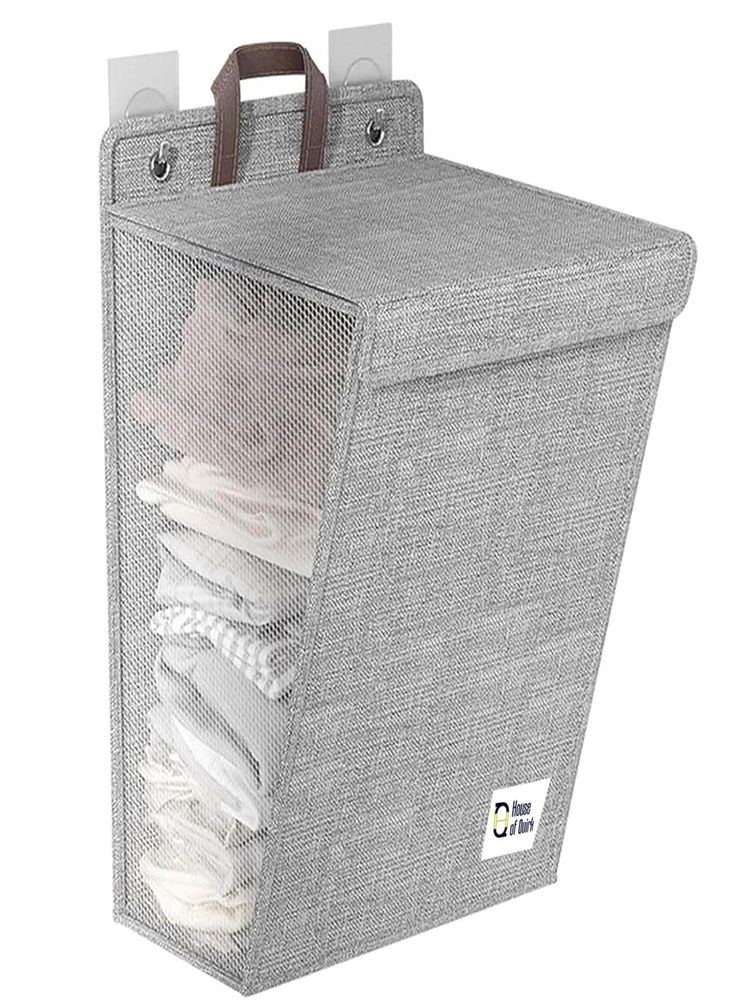 House of Quirk Clothing Storage Box With Transparent Window And Carry Handles 66 Litre-image-3