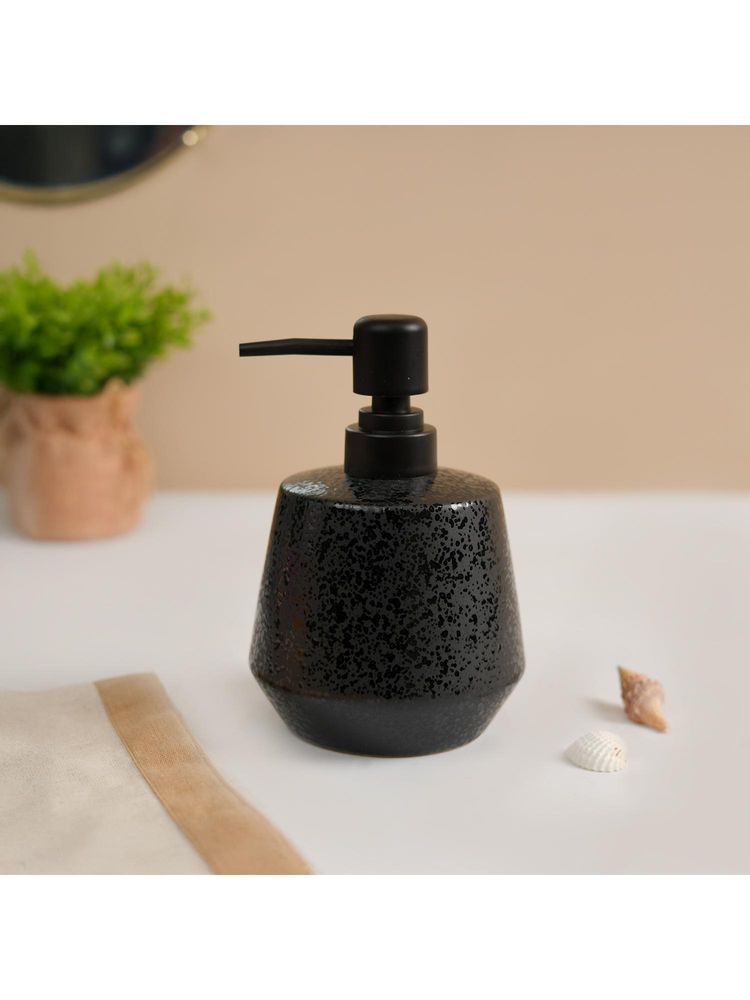 Voncasa Von Casa Soap Dispenser Ceramic Black-image-49