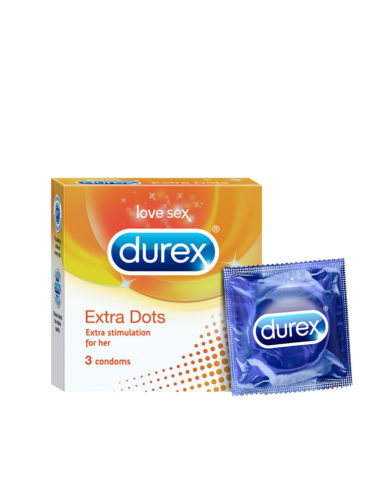 Durex Extra Dots Condoms For Men