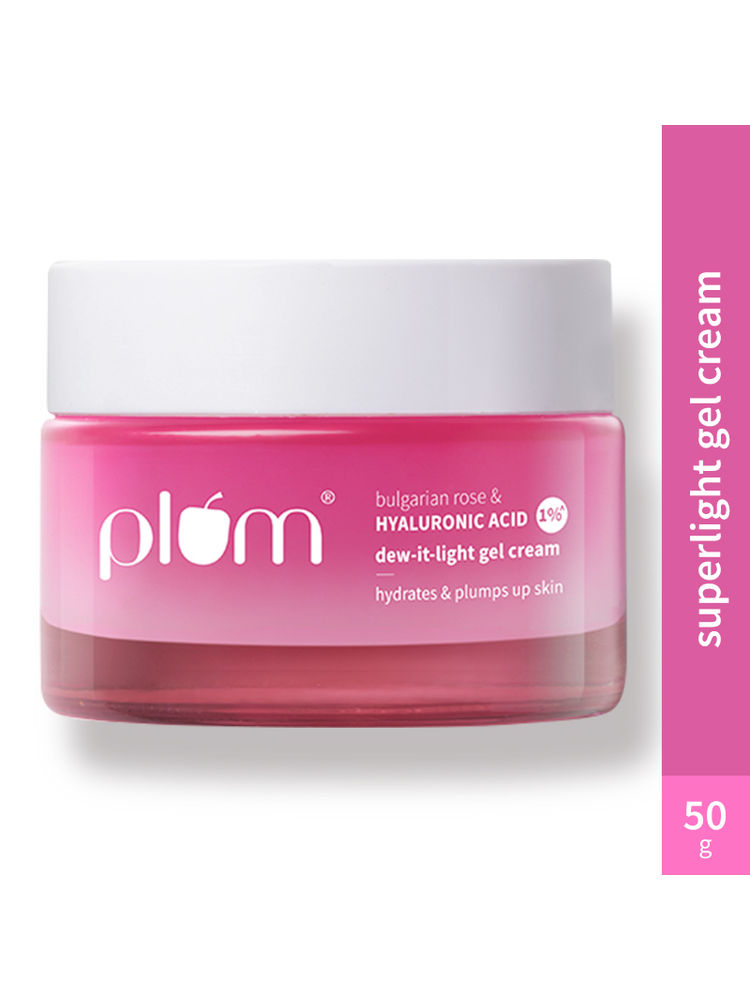 Plum Bulgarian Rose And 1% Hyaluronic Acid Dew-It-Light Gel Cream-picture-20