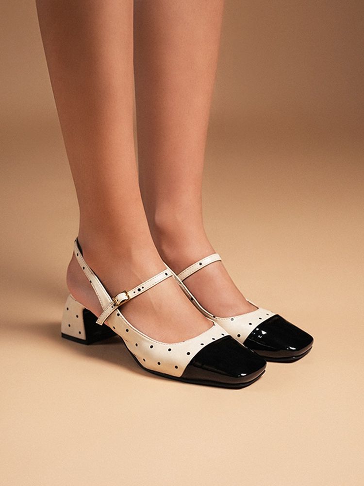Theater Women Multi-Color Block Heels-picture-20