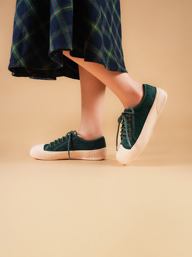 Theater Women Green Sneakers-image-9