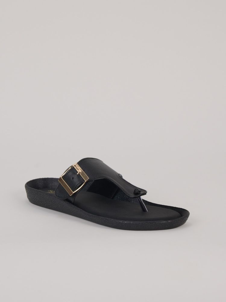 SCENTRA Women Black Sandals-image-17