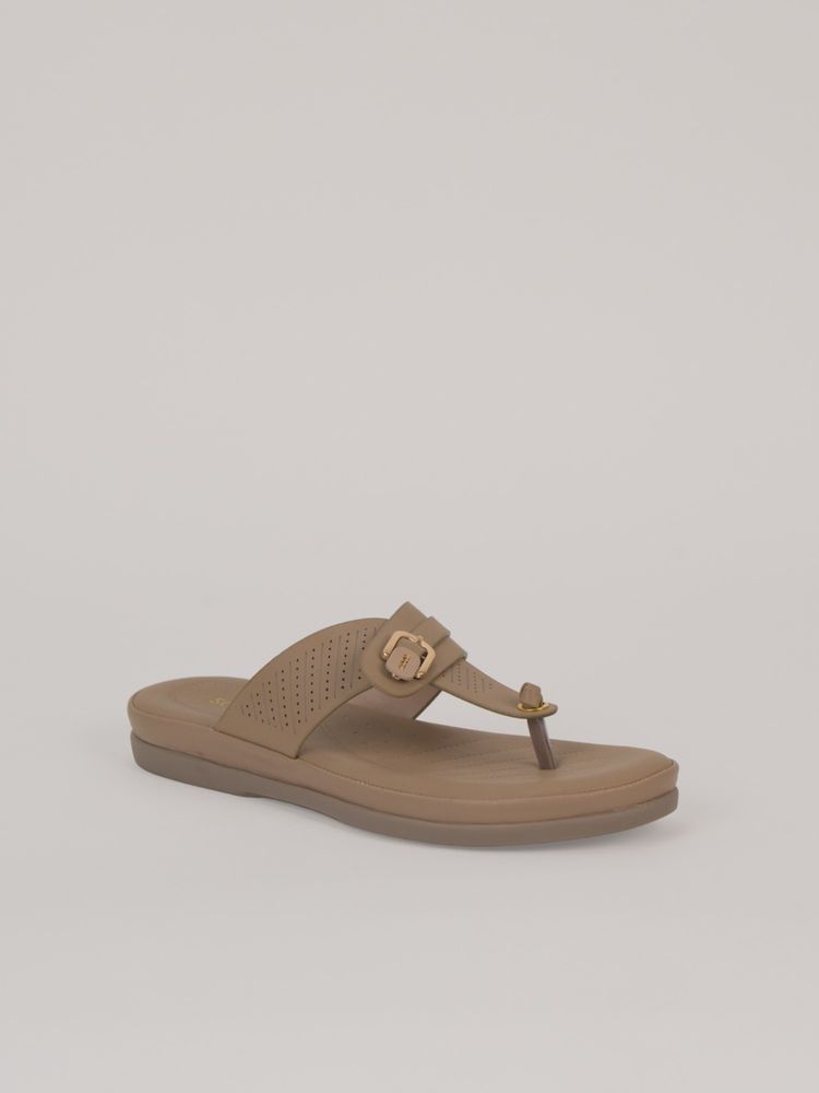 SCENTRA Women Brown Comfort Sandals-image-12