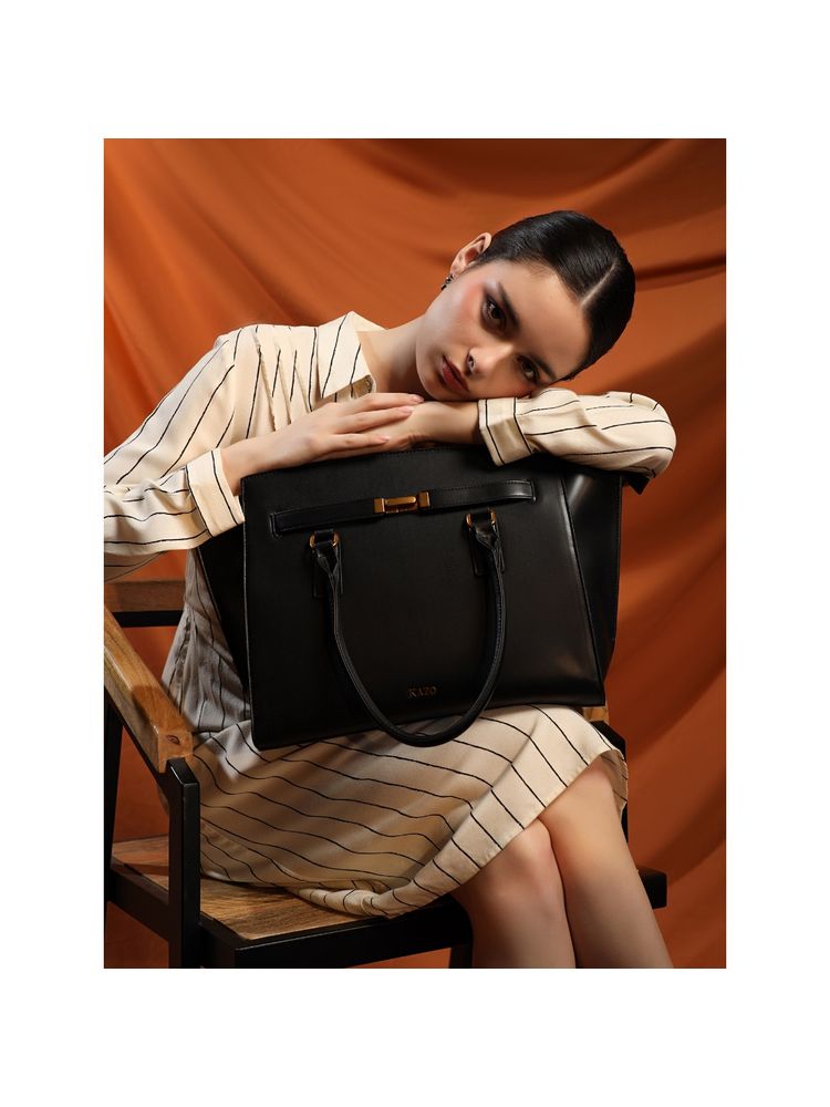 kazo fashion Kazo Black Elite Edit Shoulder Bag-picture-24